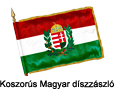 koszorús magyar zászló